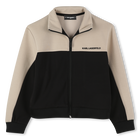 Cardigan bicolore KARL LAGERFELD KIDS 
                    RAGAZZO