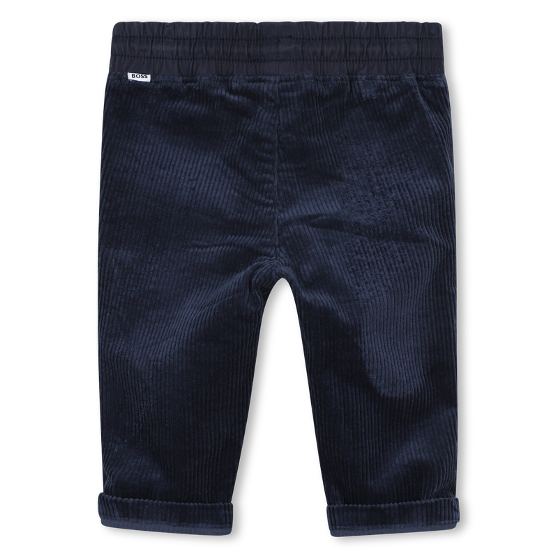 Pantaloni in velluto BOSS 
                        RAGAZZO