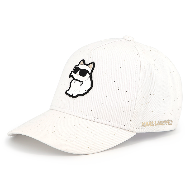 Cappello regolabile in cotone KARL LAGERFELD KIDS 
                        BAMBINA
