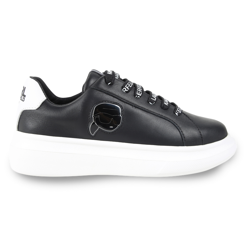 Sneakers basse in pelle KARL LAGERFELD KIDS 
                        RAGAZZO