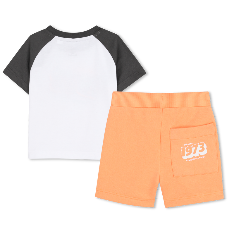SET T-SHIRT E PANTALONCINI TIMBERLAND 
                        RAGAZZO