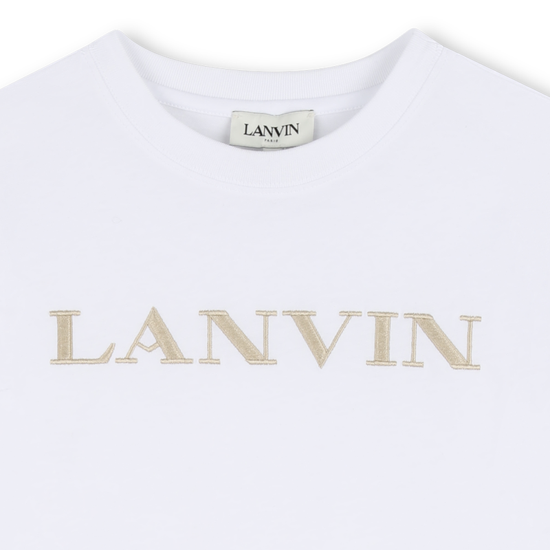 T-SHIRT A MANICHE CORTE LANVIN 
                        RAGAZZO