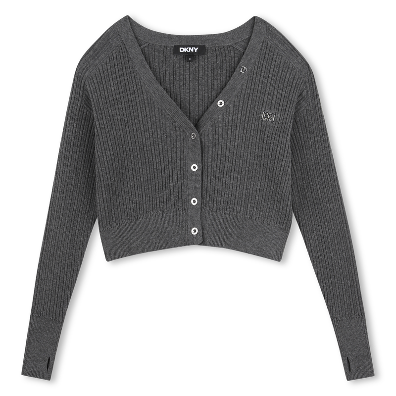 Cardigan in maglia DKNY 
                        BAMBINA