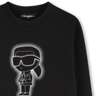 Felpa in doppio jersey KARL LAGERFELD KIDS 
                    RAGAZZO