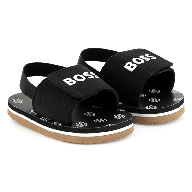 Ciabatte con scratch BOSS 
                        RAGAZZO