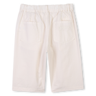 Bermuda tinta unita in cotone KENZO KIDS 
                    RAGAZZO