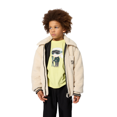 Maglietta a maniche lunghe KARL LAGERFELD KIDS RAGAZZO