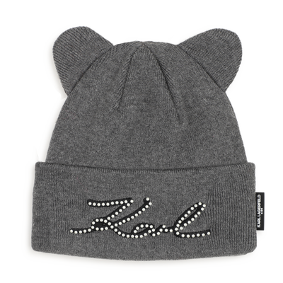 Cappello di lana KARL LAGERFELD KIDS BAMBINA