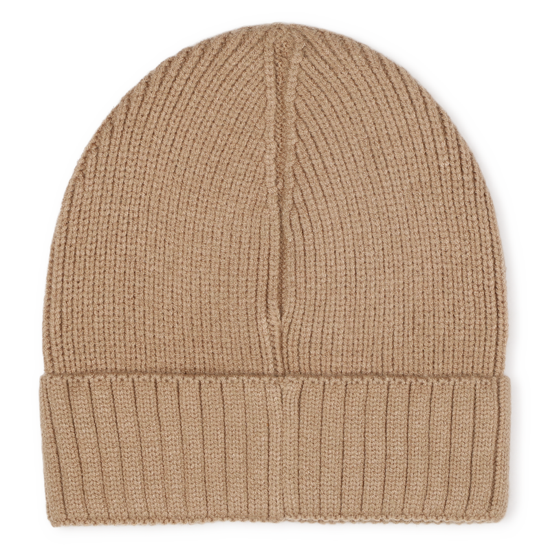 Cappello lavorato a maglia con logo BOSS 
                        RAGAZZO