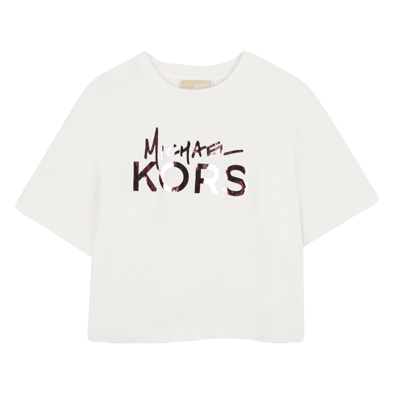 T-shirt a maniche corte MICHAEL KORS 
                        BAMBINA