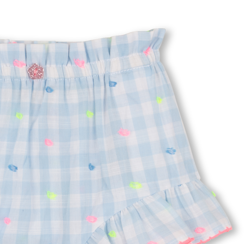 SET TOP CON CINTURINO + PANTALONCINI BILLIEBLUSH 
                        BAMBINA