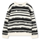 Felpa a righe KARL LAGERFELD KIDS 
                    RAGAZZO