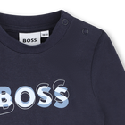 Set pantalone, cardigan e t-shirt BOSS 
                    RAGAZZO