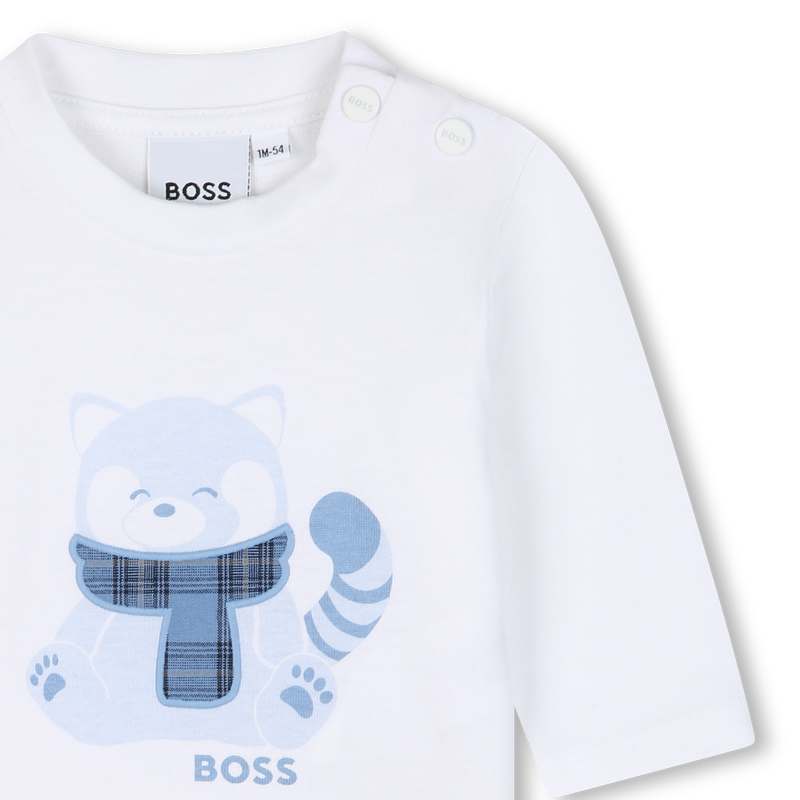 Maglietta a maniche lunghe BOSS 
                        RAGAZZO