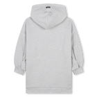 Abito logato con cappuccio DKNY 
                    BAMBINA