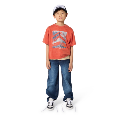 T-SHIRT A MANICHE CORTE ZADIG & VOLTAIRE RAGAZZO