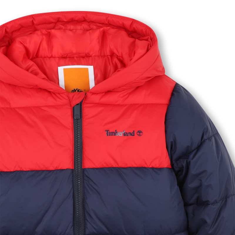 Piumino Bambino Giubbotto Timberland Bambino Piumino Rosso Piumino