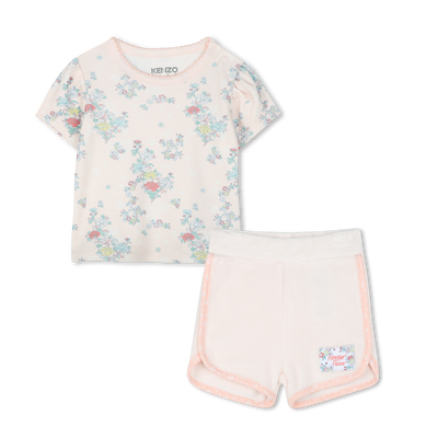 Set pantaloncini e t-shirt KENZO KIDS BAMBINA