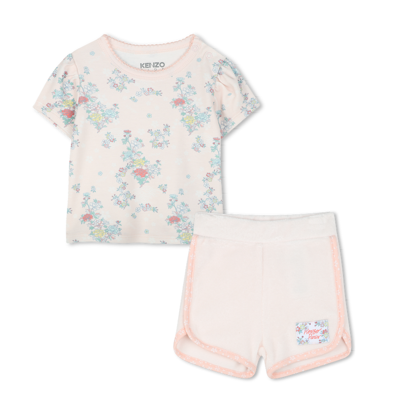 Set pantaloncini e t-shirt KENZO KIDS 
                        BAMBINA