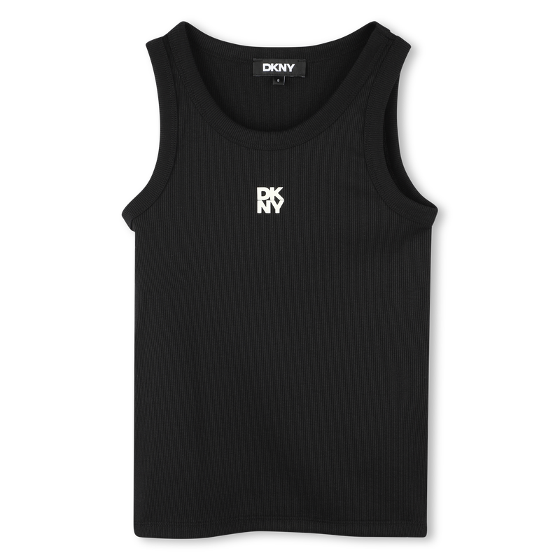 T-shirt bicolore 2 in 1 DKNY 
                        BAMBINA