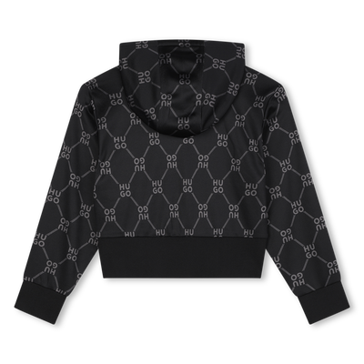 Hooded Printed Sweatshirt HUGO BAMBINA