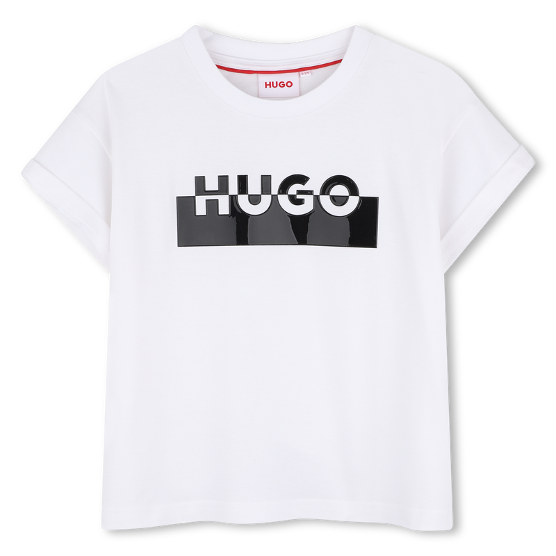 T-shirt a maniche corte HUGO 
                        BAMBINA
