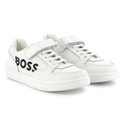 Sneakers con lacci a strappo BOSS 
                    BAMBINO