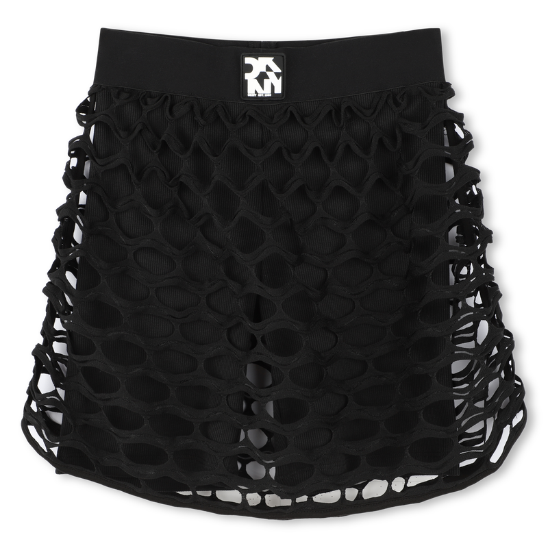 Gonna pantalone bimateriale DKNY 
                        BAMBINA