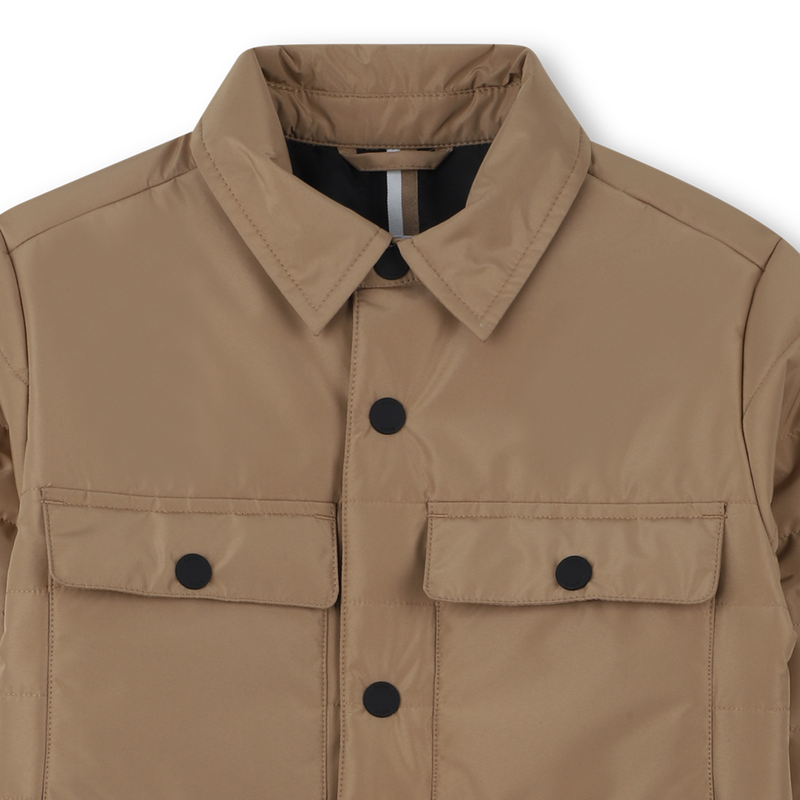 Giacca con colletto a camicia BOSS 
                        RAGAZZO