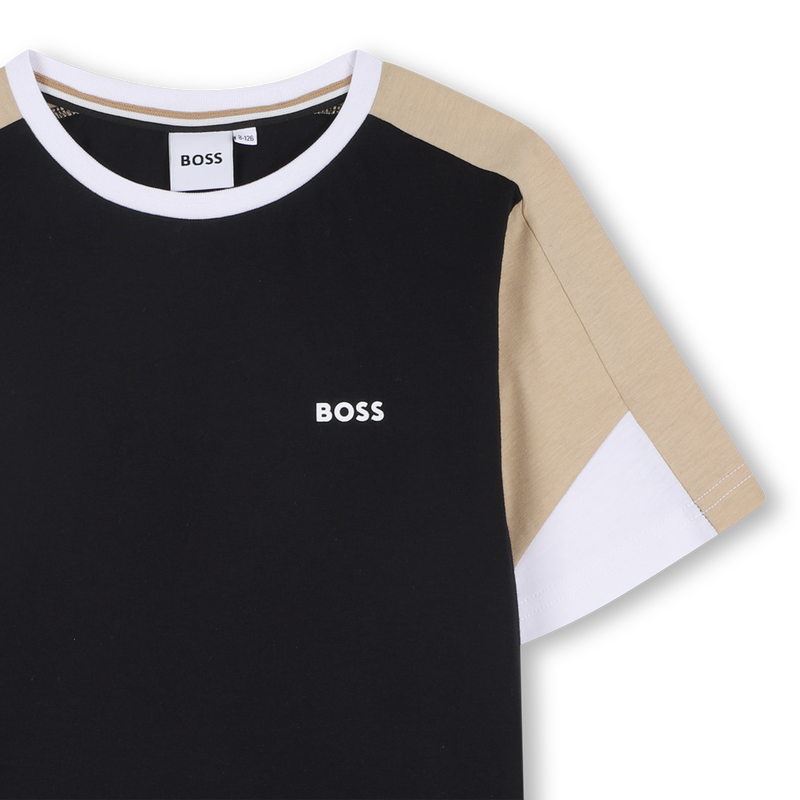 T-SHIRT + BERMUDA SET BOSS 
                        RAGAZZO