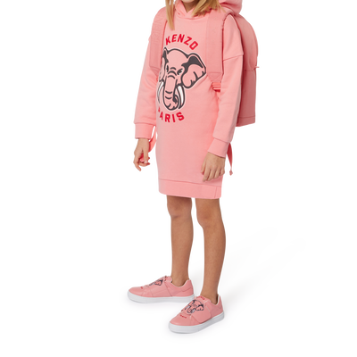 Abito in felpa con cappuccio KENZO KIDS BAMBINA