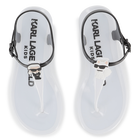 Sandali con cinturini regolabili KARL LAGERFELD KIDS 
                    BAMBINA