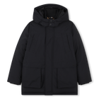 Parka lungo con cappuccio BOSS 
                    RAGAZZO