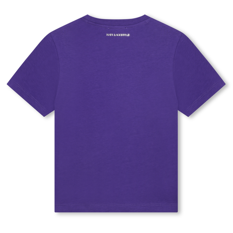 Logo Graphic Short-Sleeve KARL LAGERFELD KIDS 
                        BAMBINA