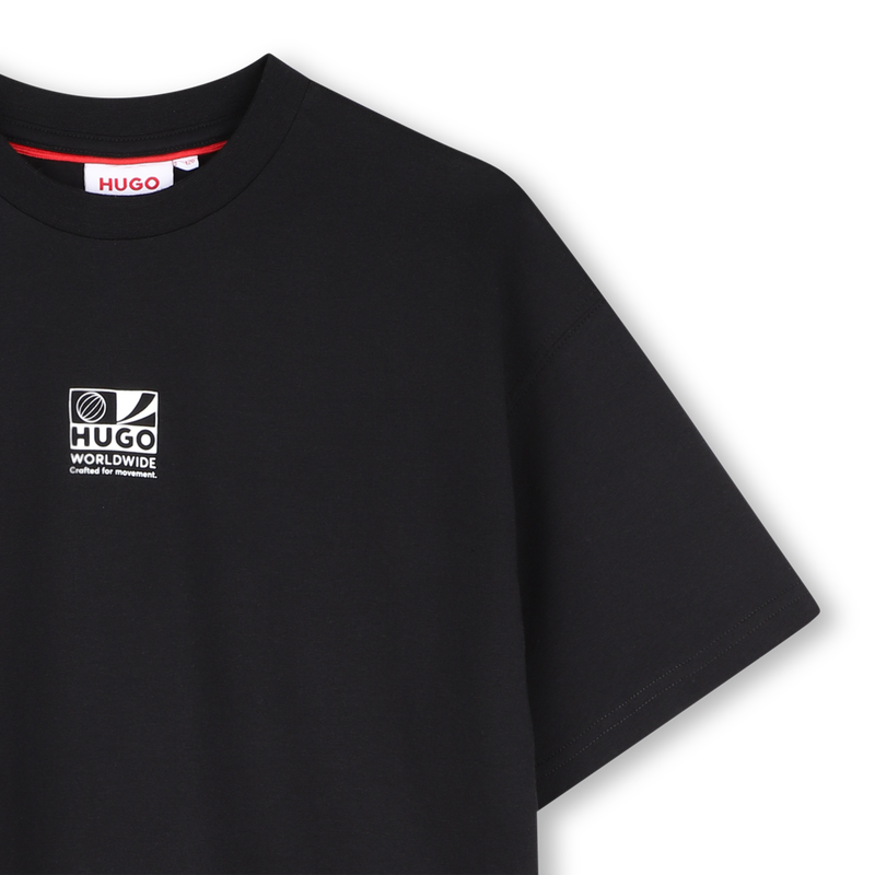 T-shirt a maniche corte HUGO 
                        RAGAZZO