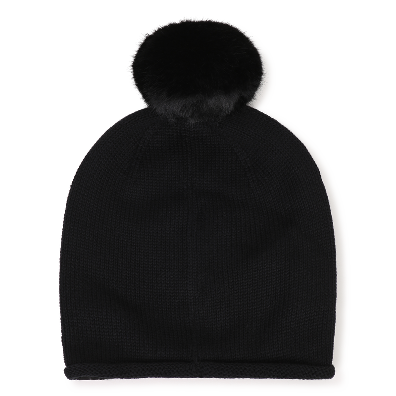 Berretto con pompon KARL LAGERFELD KIDS 
                        BAMBINA
