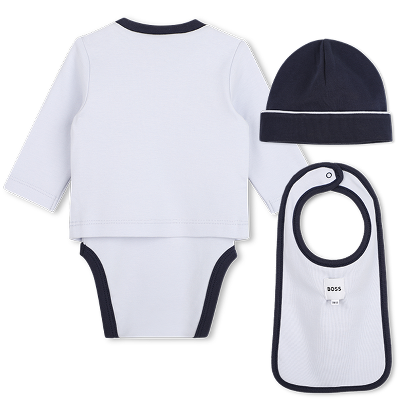 Set body, pettorina e cappello BOSS 
                        RAGAZZO