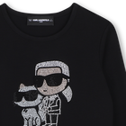 Maglietta a maniche lunghe KARL LAGERFELD KIDS 
                    BAMBINA