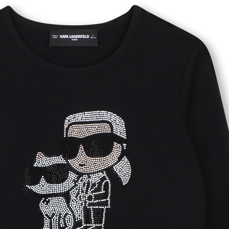 Maglietta a maniche lunghe KARL LAGERFELD KIDS 
                        BAMBINA