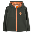 Giacca a vento zip e cappuccio TIMBERLAND 
                    RAGAZZO