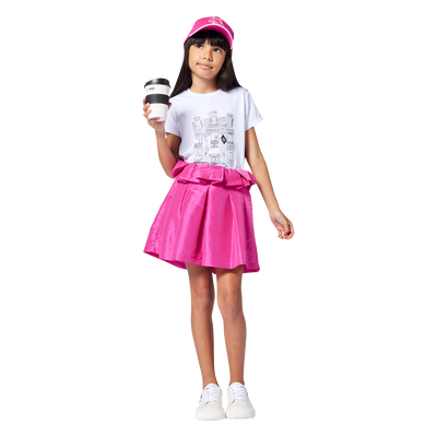 Cappello regolabile in cotone KARL LAGERFELD KIDS BAMBINA