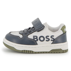Sneakers con lacci elasticizzati BOSS 
                    RAGAZZO