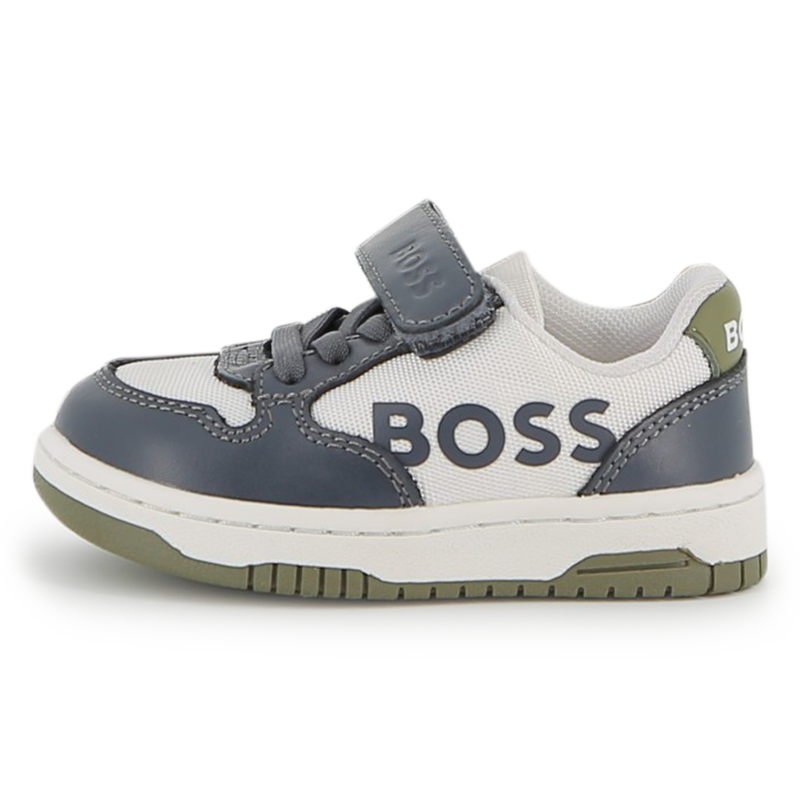 Sneakers con lacci elasticizzati BOSS 
                        RAGAZZO