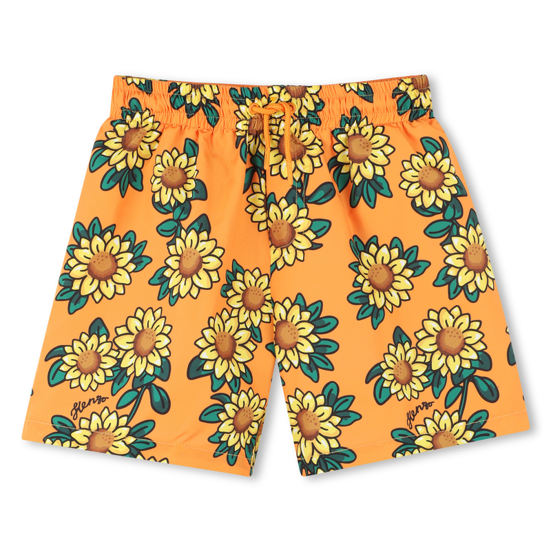 Shorts da bagno stampati KENZO KIDS 
                        RAGAZZO