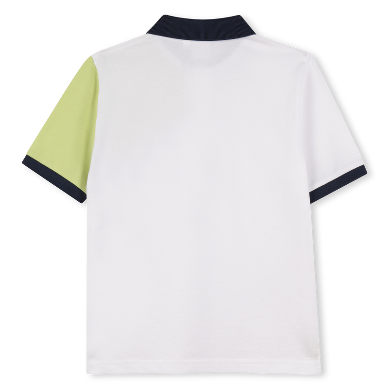 Polo e shorts in cotone BOSS 
                        RAGAZZO