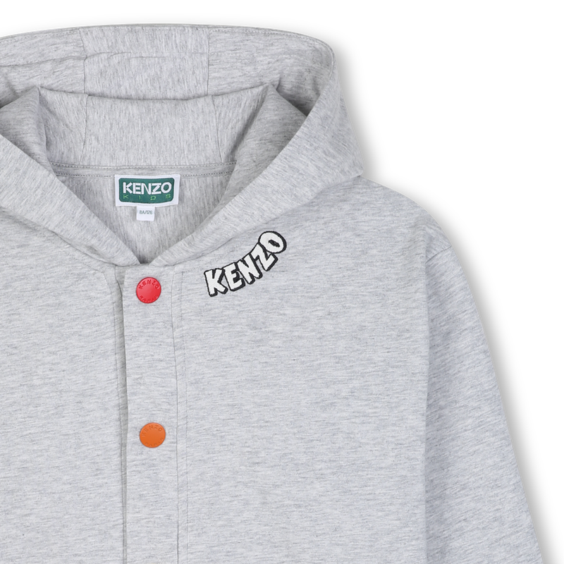 Cardigan con cappuccio KENZO KIDS 
                        RAGAZZO