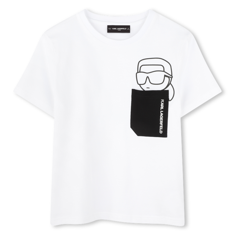 T-shirt a maniche corte KARL LAGERFELD KIDS 
                        RAGAZZO