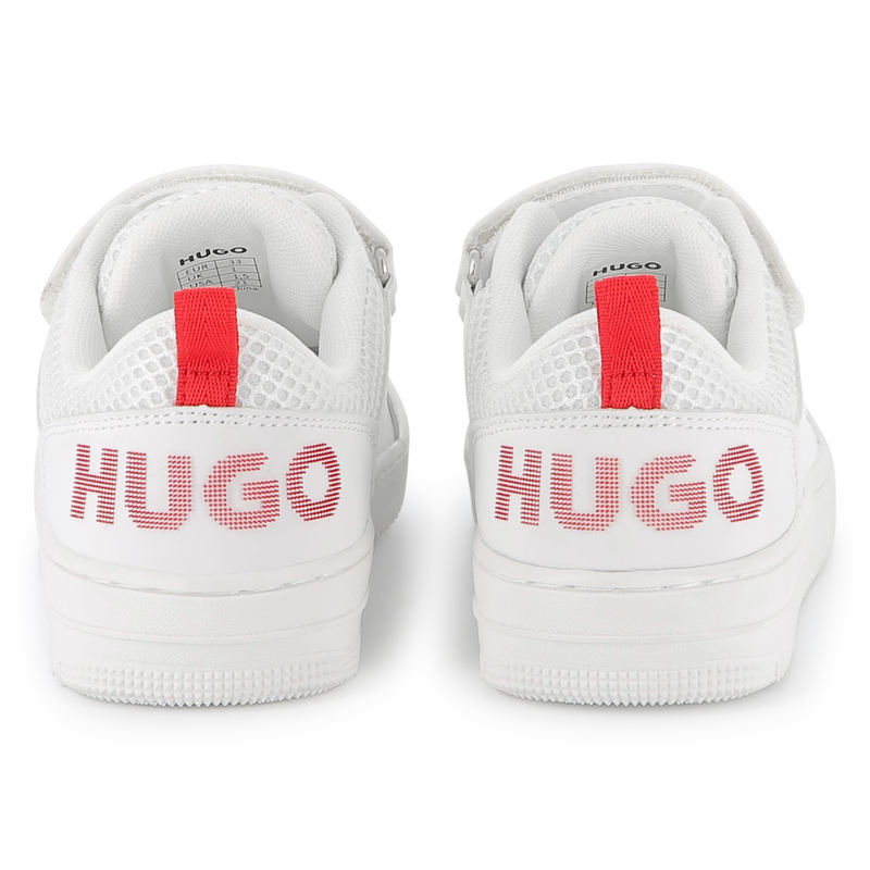 Sneakers stringate con velcro HUGO 
                        RAGAZZO