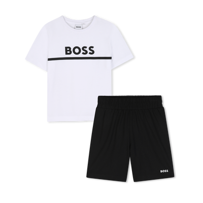Set t-shirt e pantaloni corti BOSS BAMBINO