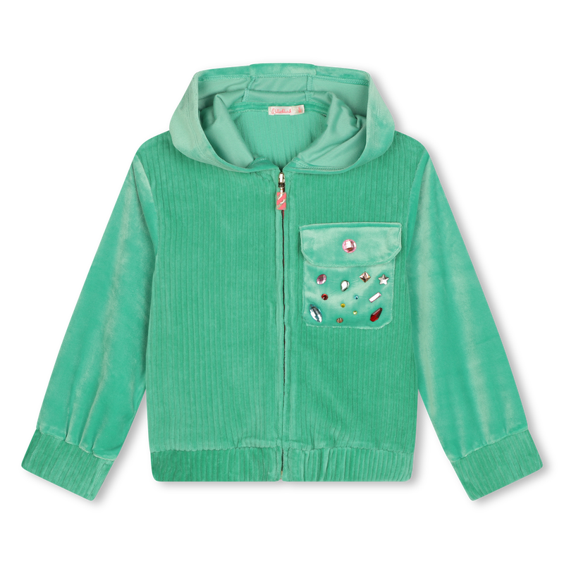 Cardigan con cappuccio BILLIEBLUSH 
                        BAMBINA